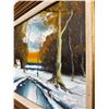 Image 2 : Framed Snowscape Painting