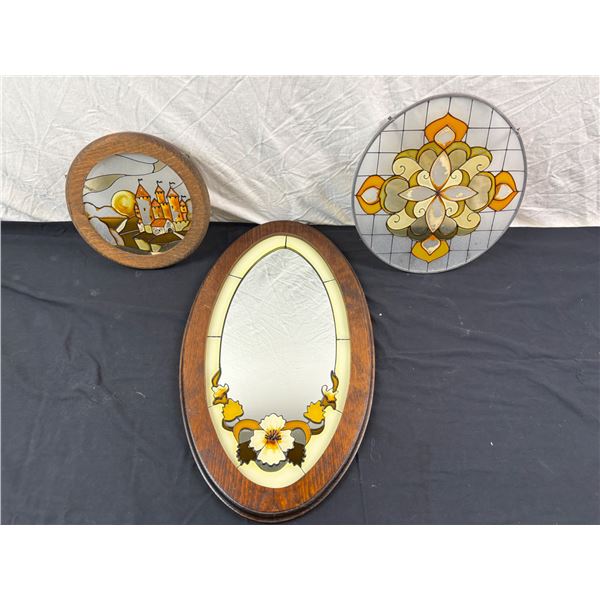 Painted Glass Mirrors & Wall Décor