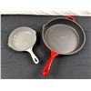 Image 1 : Enameled Cast Iron Pans