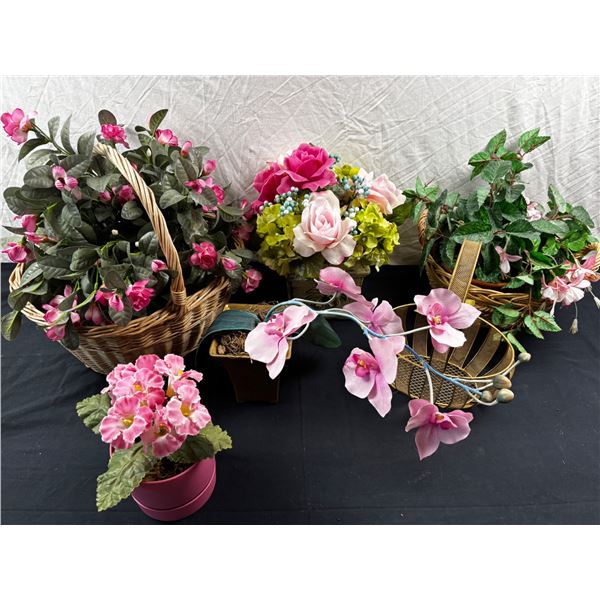 Faux Potted Plants