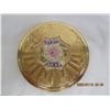 Image 2 : Antique Ladies Compact with Flowers on it