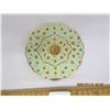 Image 3 : Antique Green Enamel Ladies Compact