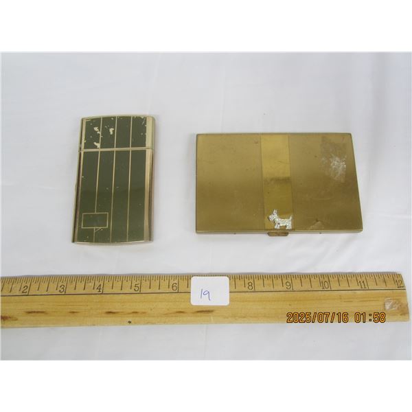 2 Antique Cigarette Cases