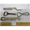Image 1 : Lot of 5 Advertising  Bottle Openers
