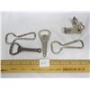 Image 1 : Lot of 5 Advertising Bottle Openers