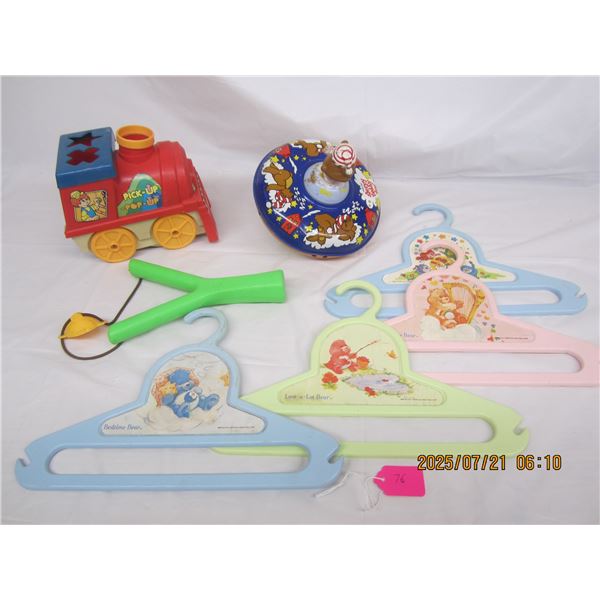 Lot of Vintage Kids Toys Care Bears