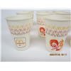 Image 4 : Lot of 12 1980's McDonalds Waxed Curtesy  Cups