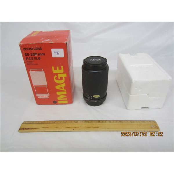 Image 80-200mm Zoom Camera Lens in Original Packaging