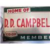 Image 2 : Old co-op member sign 17"x11"