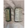 Image 4 : Two oil related tin cans