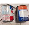 Image 4 : Two antifreeze tin cans