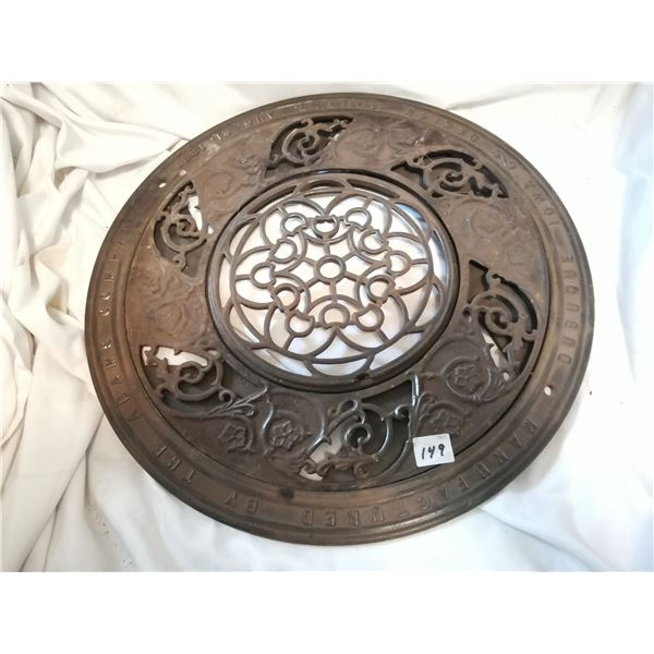 Antique vent cover, unusual-16"
