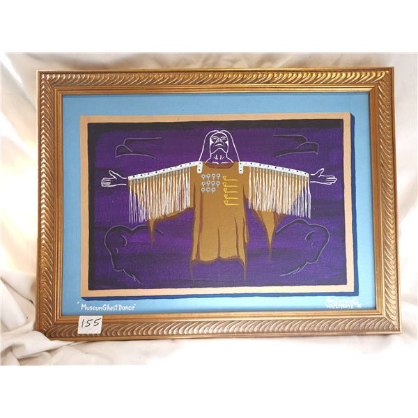 Original ron ewenin painting 15"x12"