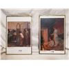 Image 1 : Two copper framed prints before and after a bath