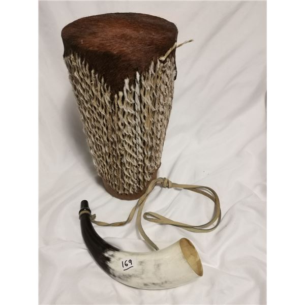 Functional horn, leater drum lot