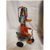 Image 2 : Tin mechanical duck on bike toy