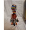 Image 4 : Tin mechanical duck on bike toy