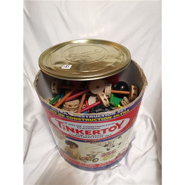 Big boy of tinkertoy building set