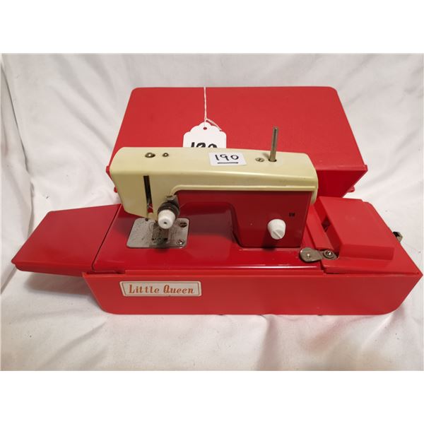 Little queen child sewing machine