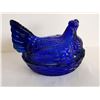 Image 3 : Cobalt blue hen on the nest 8x6x7 high