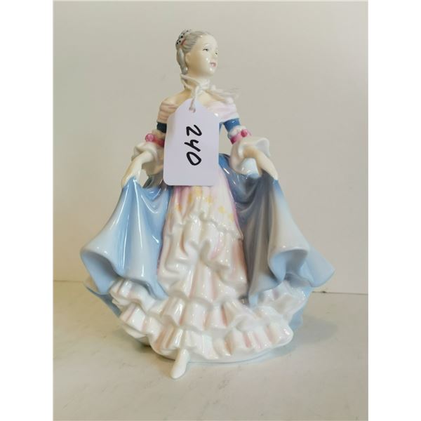 Southern belle royal doulton 7" tall