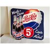 Image 1 : Pepsi-cola sign 13.5"x13"
