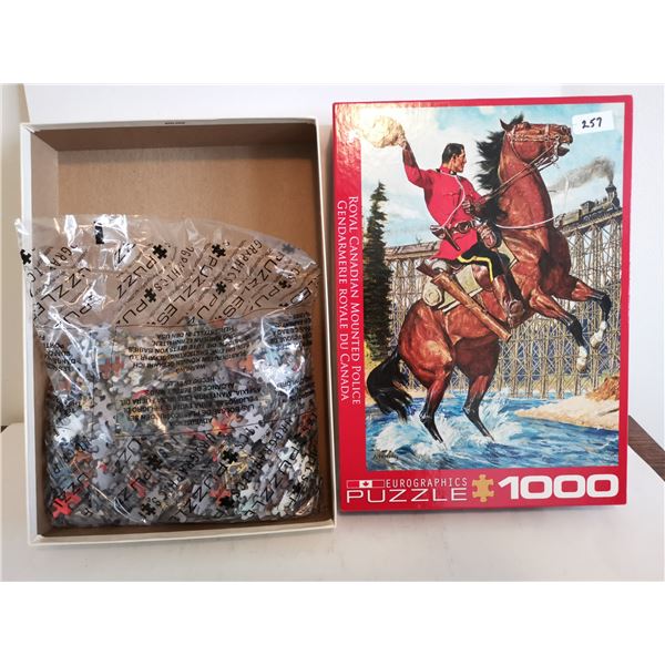 RCMP 1000 pcs puzzle 10x14