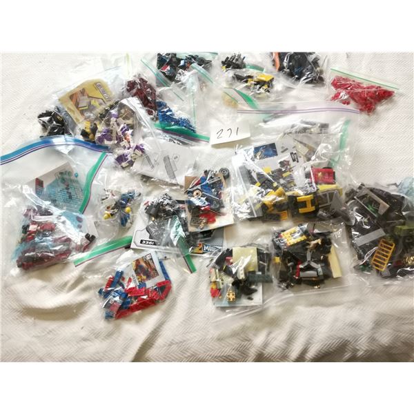 large lot of mega blocks