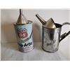 Image 5 : Full pacific 66 oil can, funnel and oil can