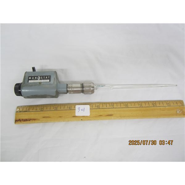 Vintage Man Stat RPM Testing Device