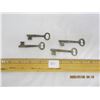 Image 1 : Lot of 4 Antique Skeleton Keys