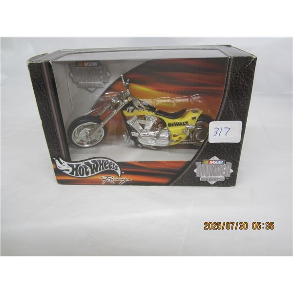 Hot Wheels  Racing Dewalt Harley Die Cast Motorcycle