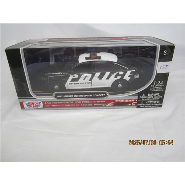 Motor Max Ford Police Interceptor Concept Die Cast Car