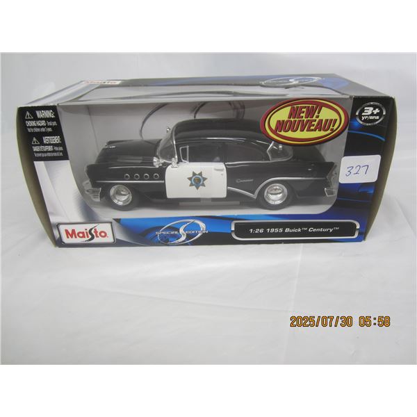 Maisto 1955 Buick Century California Hiway Patrol Die Cast Car