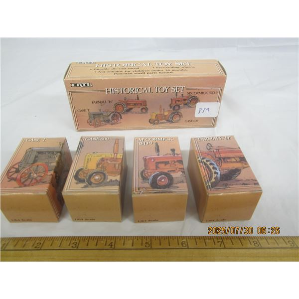 Ertl Historical Tractor Set 4 Vintage Tractors Unopened
