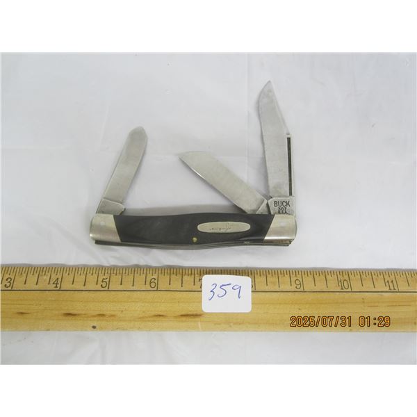 Vintage Buck 307 USA Folding Pocket Knife in Good Condition