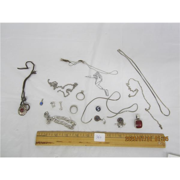 Lot of Marked Scrap Sterling 70 Grams of .925