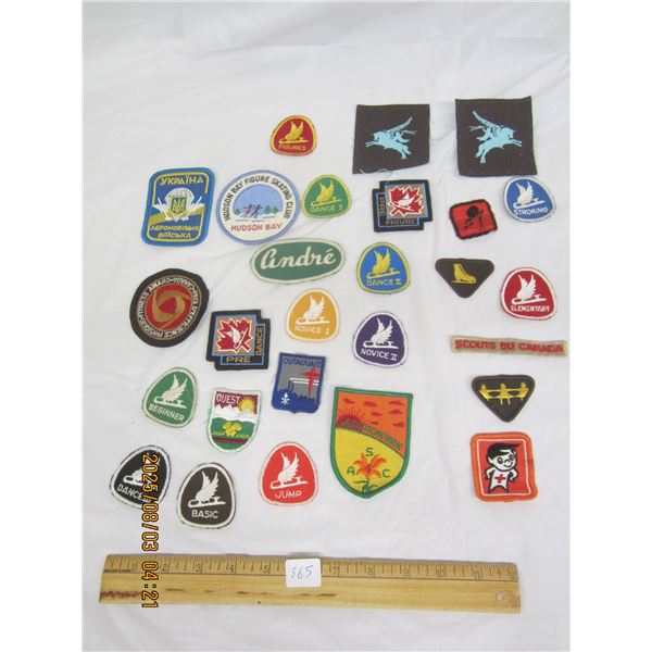 Lot of Vintage Sew On Patches
