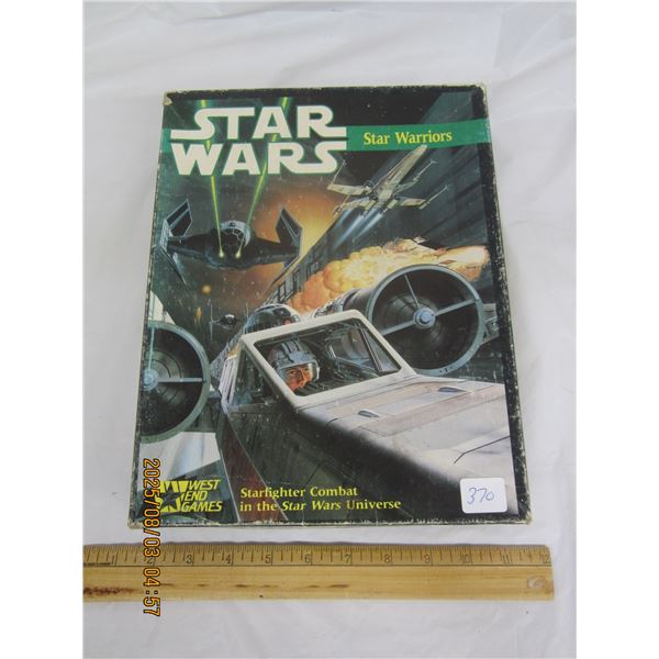 Star Wars Star Warriors Board Game 1987  Rare Item