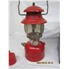 Image 6 : Vintage Red Coleman Lantern with Original Metal Case