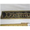 Image 2 : Original Diamond T Truck Badge Brass with Enamel