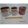 Image 1 : 3 Vintage Cans 2 Rogers Syrup and 1 Burns Lard Can