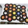 Image 1 : Large Lot of Vintage 45 RPM Records