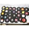 Image 1 : Large Lot of Vintage 45 RPM Records