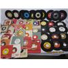 Image 1 : Large Lot of Vintage 45 RPM Records