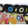 Image 6 : Large Lot of Vintage 45 RPM Records