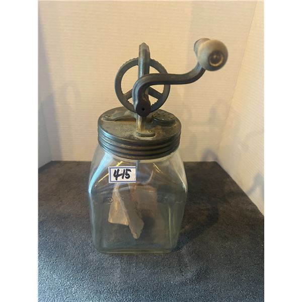 Butter churn-glass dazey #40 -4 quart