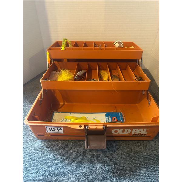 Tackle box c/w contents