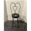 Image 1 : Childs/doll wrought iron chair 23"high