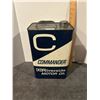 Image 1 : Riverside motor oil tin"Commander"- 2.5 gallon